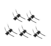 Yardwe 10 Sets Spinning Top Launcher with Pull String Mechanism Easy Use Battling Burst Game for Enhances Hand Eye Coordination and Reaction Skills Parent Interaction Set