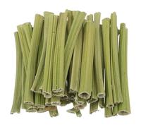 Yardwe 100g Dried Papaya Stems Chew for Rabbits, Hamsters Chinchillas - Natural Small Pet Treats and Molar Chew Sticks for Teeth Grinding and Activity