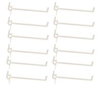 Yardwe 100pcs Abs Pegboard Hooks for Tool Organizing and Wall Retail Display Professional Pegboard Organizer Hooks for Shed and Workshop for Keeping Tools in Order