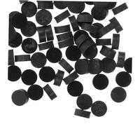 Yardwe 100pcs Acrylic Guitar Inlay Dots Durable Fret Markers for Ukulele Guitar Mandolin Lightweight Bright Colors for Performance and Easy Replacement of Old Dots
