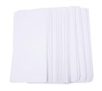 Yardwe 100pcs Blank Paper Envelopes Bills Envelopes Thickened Paper Material Organizing Receipts Keep Valuables from Falling for Celebration and Park Use