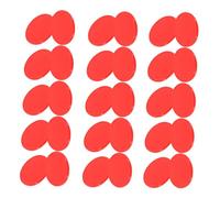 Yardwe 100pcs Colored Counting Chips for Blank Game Markers for for Teaching Colors Shapes Math Concepts Schools Homes