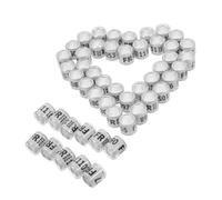 Yardwe 100pcs Pigeon Leg Bands Racing Pigeon Anklets for Identifying Birds Supplies Race Markers