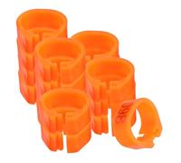 Yardwe 100pcs Pigeon Leg Ring Numbered Plastic Foot Rings for Birds Per Pack for Racing Pigeons