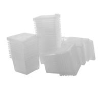 Yardwe 100pcs Reptile Breeding Boxes Tarantula Enclosure Ventilated Design for Reptiles Spiders Lizards Small Pets