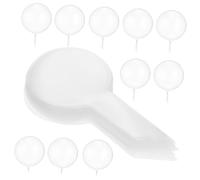 Yardwe 100Pcs Transparent Bobo Balloons Clear Balloons for Stuffing Wedding and Birthday Tpu Material Indoor and Outdoor Use