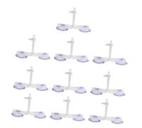 Yardwe 10pcs Aquarium Divider Clips Fish Tank Plate Clamp Cup Support and Secure Holding for Aquariums Easy Installation Safe for Fish