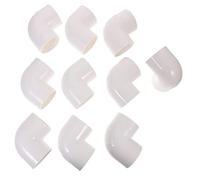 Yardwe 10pcs Aquarium Tank Connectors Right Angle Elbow Connectors Fish Tank Hose Joints Pvc 90 Degree Elbow Adapter for Aquarium Fish Tank