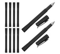 Yardwe 10pcs Dual Tip Highlighter and Gel Pens, Yellow Black Markers | Fine Point and Tips, Plastic and Stainless Steel Design, for Planners, Paper Documents, Studying and Teachers