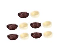 Yardwe 10pcs Faux Bird Nests Decorative Birds for Garden Party Ornament Nest Layout for Crafts