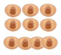 Yardwe 10pcs Leak-Proof Silicone Insulated Bottle Plug Stoppers Universal Water Bottle Cap Accessories Spill-Proof Seal for Sports and Outdoor Use