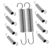 Yardwe 10Pcs Pruning Shear Replacement Springs Durable Trimming Steel Springs for Long Reach Pruners Easy to Install Garden Supply Compatible with Heavy Duty Secateurs and Tree Loppers