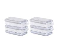 Yardwe 10pcs Reusable Kitchen Scouring Pads Sponge Dishwashing Cloth Diamond Mesh for Efficient Dish Cleaning, Water Absorbent Scrub Sponge Suitable for Household Use