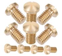Yardwe 10pcs Saxophone Screws Durable Parts for Alto Soprano Repair Essential Saxophone Accessories for Musicians Hobbyists Ensures Secure Connection Consistent Performance