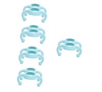 Yardwe 10pcs Silicone Bottle Handles for Boy Girl Feeding Self-Feeding Bottle Grip Handle for Milk Months Plus