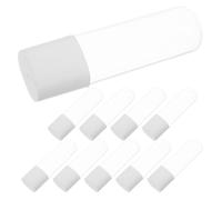 Yardwe 10pcs Water Flosser Nozzle Storage Box Dustproof Plastic Travel Case