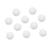 Yardwe 10pcs White Roulette Wheel Beads for Party Games Acrylic Trackable Balls for for Bars Home Entertainment