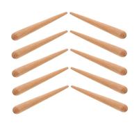 Yardwe 10pcs Wooden Rhythm Sticks for Natural Hardwood Percussion Instruments for Music Education Creativity and Family Bonding Safe and Portable Musical Tools