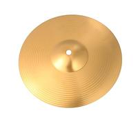 Yardwe 12-inch Hi-hat Cymbal Drum Accessory, Hi-hat Post Percussion Part for Drum Set, Suitable for Jazz and Rock Drummers