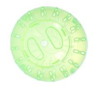 Yardwe 12cm Green Hamster Exercise Ball Ventilation Holes, Small Animal Running Ball for Dwarf Hamsters and Guinea Pigs, Pet Fitness for Cage Activity and Healthy Movement