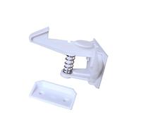 Yardwe 12pcs Invisible Boy Girl Safety Locks for Cabinets Spring Locks Easy Install for Boys and Girls Safety