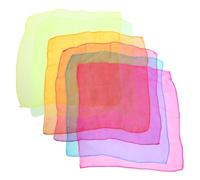 Yardwe 12Pcs Juggling Scarves for Dance Lightweight Scarves for Rhythmic Movement for Kindergartens and Dance Troupes