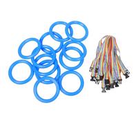 Yardwe 12pcs Lost Traction Rope Boy Girl Safety Walking Rope Handle Design for Kindergarten Preschool Walking and Outdoor Safety