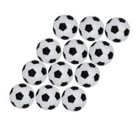 Yardwe 12pcs Mini Foosball Table Balls for Boys and Girls Replacement Soccer Balls 23mm Size for Tabletop Foosball Games and Family Fun Desktop Soccer Accessories