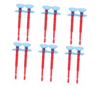 Yardwe 12pcs Sucker Arrow Replacement for Outdoor Sports Spider Launcher for Family Fun Imagination Development and Group Activities