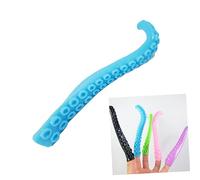 Yardwe 15 pcs Lifelike Octopus Tentacles Finger Puppets Mini for Party Fun Random Color Finger Puppet for Boys and Entertainment Random Color