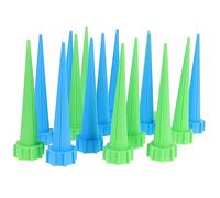 Yardwe 16pcs Blue Green Plastic Self Watering System for Plants Auto Drop Irrigation Tool Pant Watering Device Automatic Watering Plant Plant Auto Watering Plant Irrigation