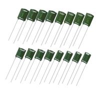 Yardwe 16pcs Electric Guitar Tone Capacitors Set 0.047μf 0.022μf 0.033μf 0.068μf Copper Guitar Capacitor Replacement for Bass and Musical Instrument Accessories