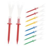 Yardwe 16pcs Golf Tee for Replacement 4 More Yards Plastic Tees Multi-Functional Golf Tee Set Longest Drive Tee for Golfers