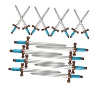 Yardwe 18PCS Inflatable Cartoon Pirate Swords Safe Costume Accessories for Pirate Theme Parties Halloween and Cosplay Fun for Play and Games