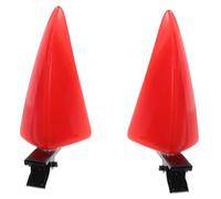 Yardwe 1Pair Devil Horn Hair Clip Barrettes for Halloween Costume Cosplay Accessories Lightweight and for Parties and Events for Women Teens