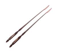 Yardwe 1pair Dulcimer Mallets for Yangqin Professional Musical Accessories Vintage Design for Enhanced Performance Comfortable Grip Smooth Edges for Musicians and Music Enthusiasts