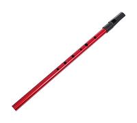 Yardwe 1pc 6 Whistle d Key Beginner Adults Musical Clarinet Instrument Recorder 6 Hole Clarinet Flute Educational Music Safe Clarinet Durable Clarinet Metal Red