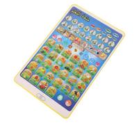Yardwe 1pc Arabic Learning Machine for Boys and Girls Interactive Early Education Toy for Arabic Vocabulary Development for Home Schooling and Giving Yellow