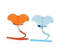 Yardwe 1pc Cat Harness Vest Angel Shape Design Breathable and Comfortable Chest Strap for Kittens and Cats Durable Pet Leash for Safe Outdoor Adventures