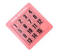 Yardwe 1PC Educational Numerals Puzzle for Jigsaw Math Puzzle Board Pre Learning Intellectual for Fun Digital Challenge for Creativity Imagination Development