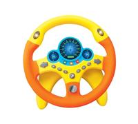 Yardwe 1Pc Educational Simulation Steering Wheel for Multifunctional Driving Experience with Safe Material for Learning Traffic Knowledge for Boys