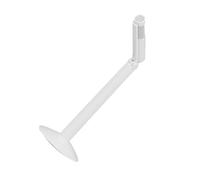 Yardwe 1pc Foldable Interview Microphone Professional Condenser Mic Rotatable Sound Noise Reduction Technology for Cameras and Recording Sessions White
