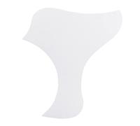 Yardwe 1Pc Guitar Pickguard Sticker Creative Shape Scratch Protector Transparent Pet Material for Acoustic Guitar Easy to Apply Lightweight Glue Adhesion