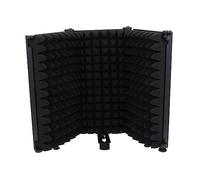 Yardwe 1pc Microphone Filter Shield Noise Reduction Cover for Recording Multi Sound Absorber Panel Black for Personal and Studios and Broadcast Rooms