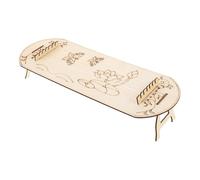 Yardwe 1set Boys and Girls Diy Guzheng Craft Kit Wooden Musical Instrument for Boy Girl Develop Artistic Talents Through Coloring for Family Bonding and Group Activities