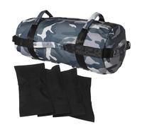 Yardwe 1Set Camouflage Weighted Sandbag Weather Resistant Exercise Bag for Weightlifting Functional Fitness Reliable Training for Gym Enthusiasts Enhancing Outdoor Workouts