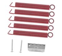 Yardwe 1Set Electric Guitar Tremolo Bridge Claw Kit with Springs and Mounting Screws Easy Installation for Vintage and Modern Guitars Polished Finish Durable Quality