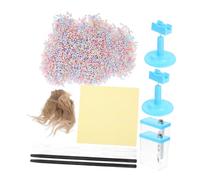 Yardwe 1Set Electrostatic Induction Tools Set Hands Physics Experiment Kit for Engaging Learning Safe and Easy Friction Electrification with Plastic Stick and Sturdy Materials