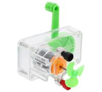 Yardwe 1Set Hand Cranking Generator Science Kit for DIY Assembly Portable Generator Model for Classroom and Outdoor Experiments Stimulates Creativity and Critical Thinking Skills
