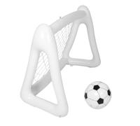 Yardwe 1Set Inflatable Soccer Goal for Portable Outdoor Soccer Goal with Net Quick Assembly Football Training Equipment for Fun Family Interaction and Play